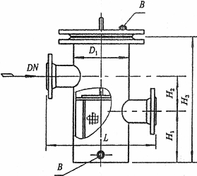 2205籃式過(guò)濾器結(jié)構(gòu)示意圖