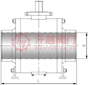 F60球閥結構示意圖